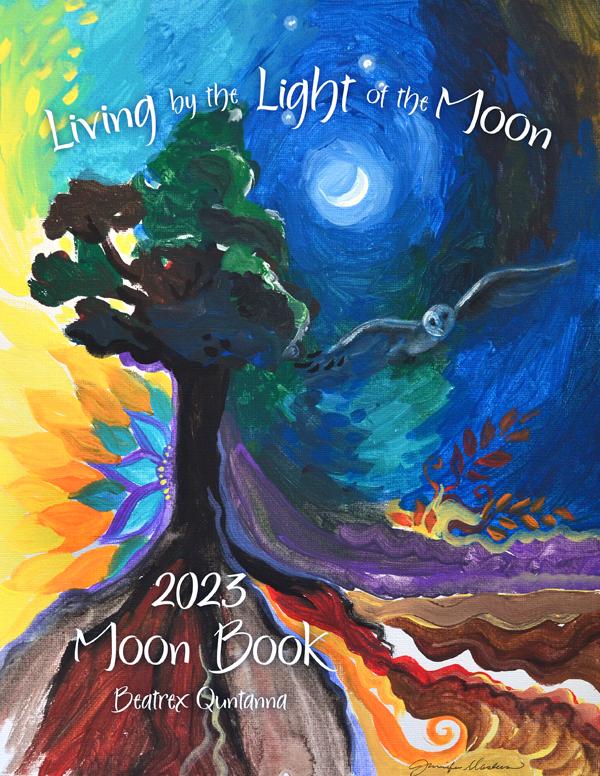 Cover art for the 2017 Moon Book