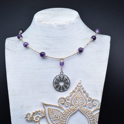 Crown Chakra Necklace Connection