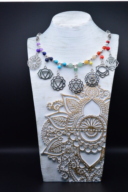 Sky Power Yoga Chakra Necklace