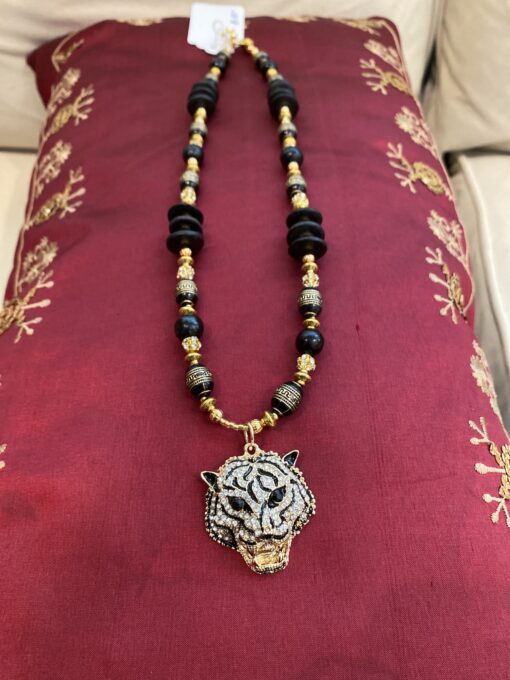 Tiger bling necklace