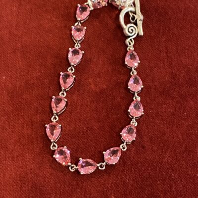 Pink Morganite bracelet
