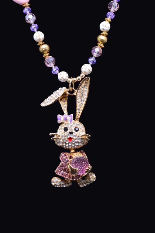 Sparkle Bunny Necklace