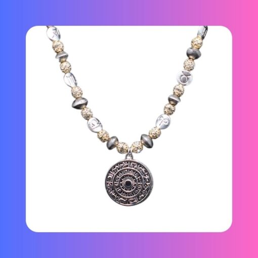 Astrological Zodiac Pendant Necklace