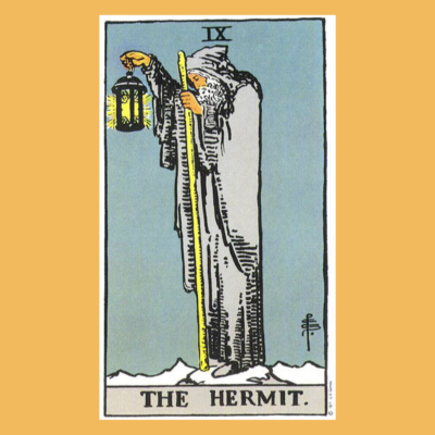 The Hermit Tarot Card