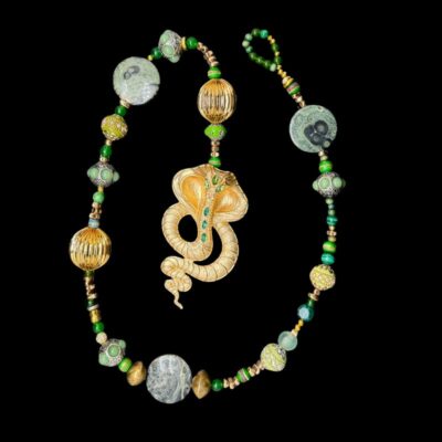 Green Year of the Snake House Jewelry