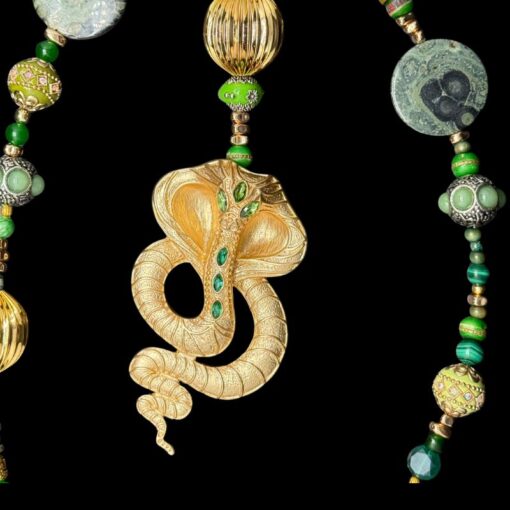 Green Year of the Snake House Jewelry