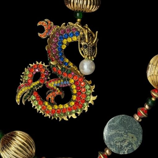 Red Year of the Snake House Jewelry